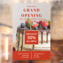 Storöppning för det lilla företaget Cake Bakery Sm