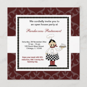 Storöppning Inbjudningar