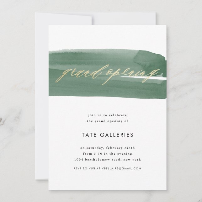 Storöppningsmenyfliksområdet Inbjudningar (Framsida)