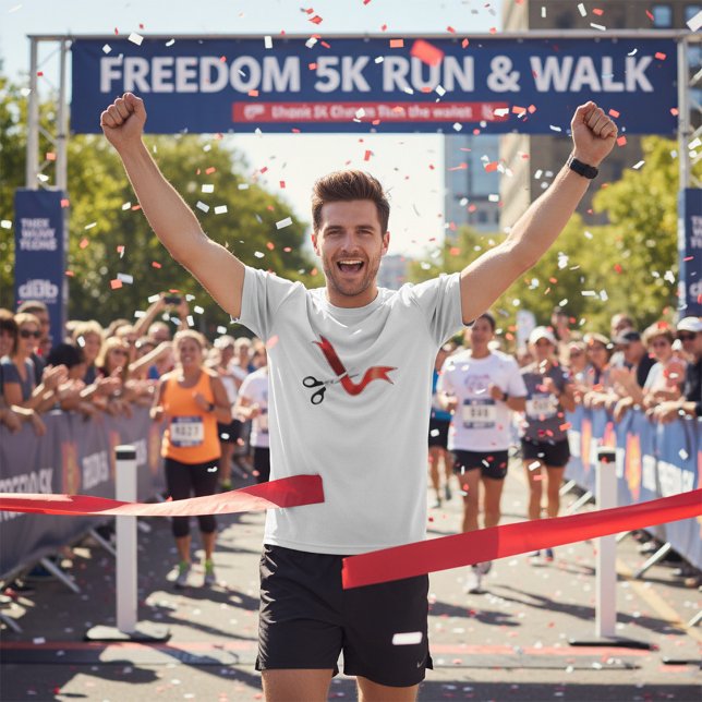 Storöppningssaxar i Firande T Shirt (Skapare uppladdad)