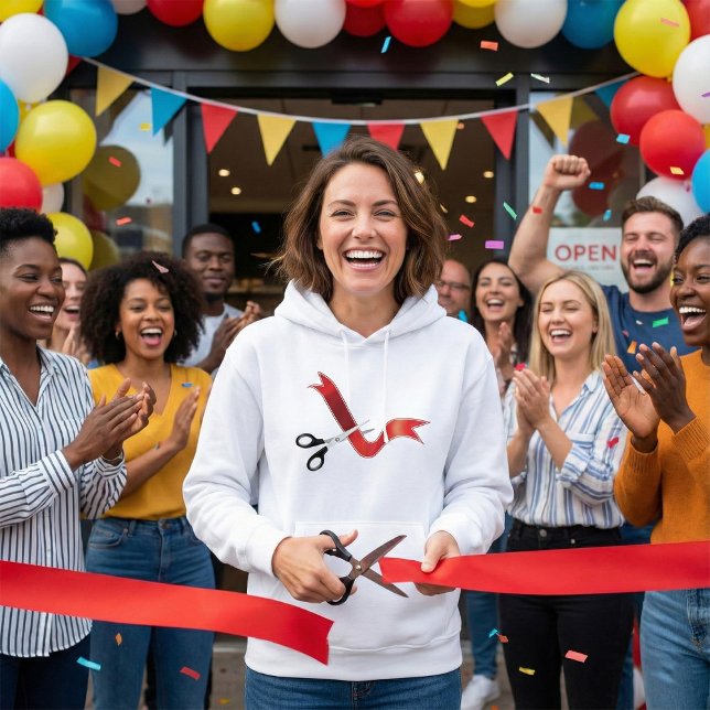 Storöppningssaxar i Firande T Shirt (Skapare uppladdad)