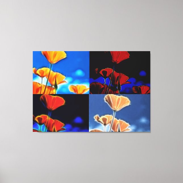 Storpapies Quadtych Art Wrapped Canvas (Framsida)