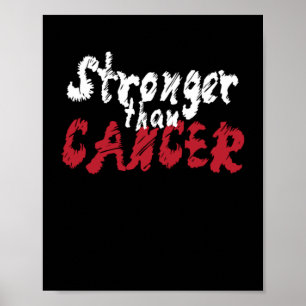 Större än cancer Chemo- sjukdom Poster