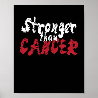 Större än cancer Chemo- sjukdom Poster