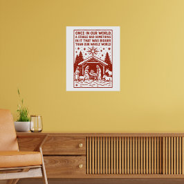 Större än hela vår värld 1 poster