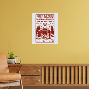 Större än hela vår värld 1 poster