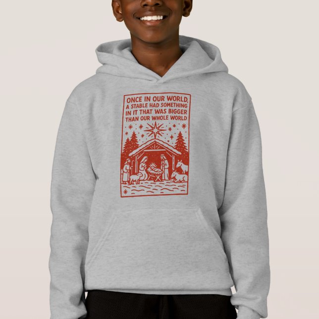 Större än hela vår värld 1 t shirt (Framsida)