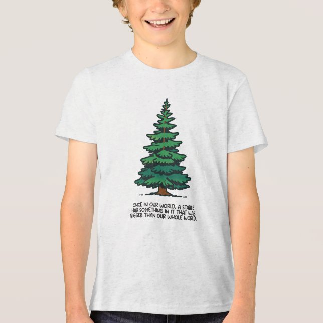 Större än hela vår värld 2 t shirt (Framsida)