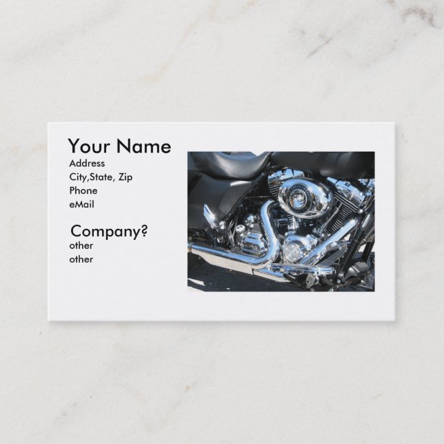 Större är bättre visitkort (Framsida)