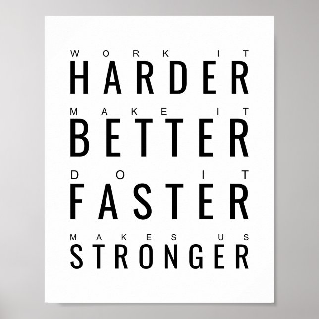 Större belastning | Motiveringsoffert Poster (Framsidan)