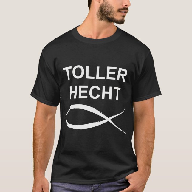 Större gädda t shirt (Framsida)