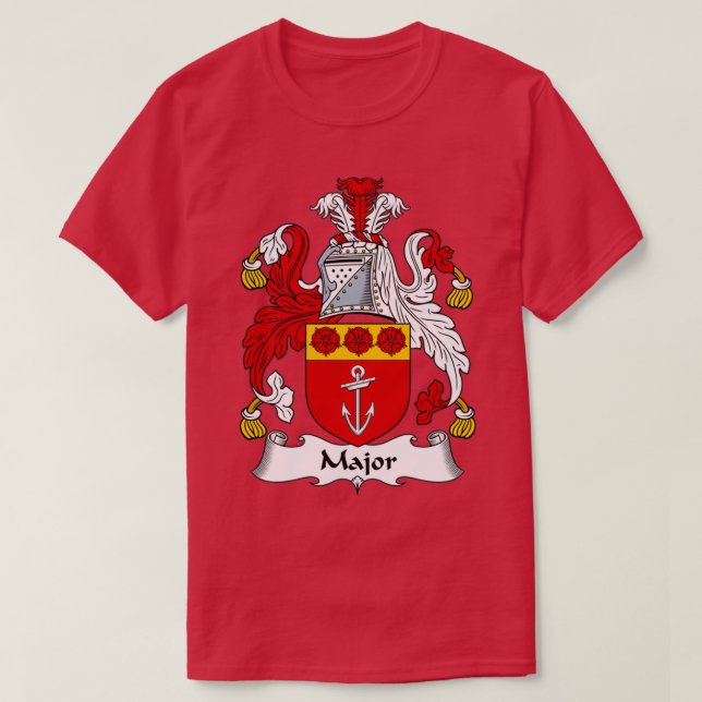 Större Jacka av Arm Family Crest T Shirt (Design framsida)