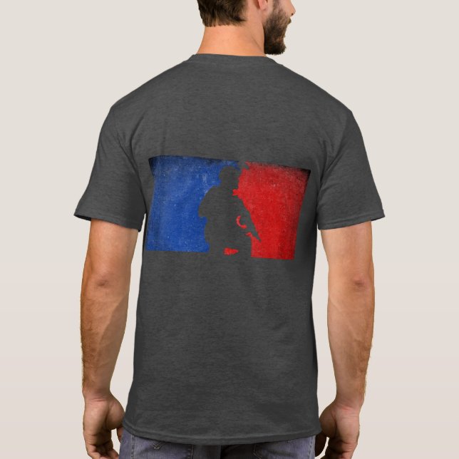 "STÖRRE LEAGUE INFANTRY" T SHIRT (Baksida)