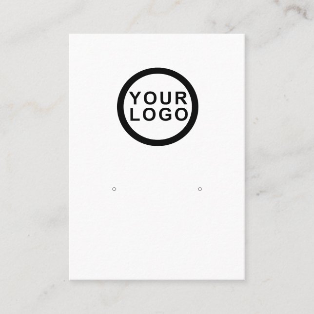 Större Logotyp, minimal judavläsningsVisning Visitkort (Framsida)