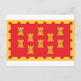 Större Manchester-läns flagga Vykort