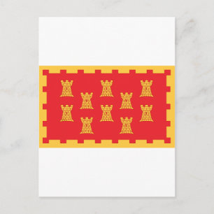 Större Manchesters länsflagga Vykort