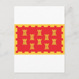 Större Manchesters länsflagga Vykort