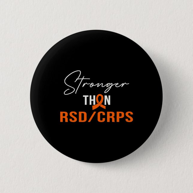 Större medvetenhet om RSD Crps Warrior RSD Crps Knapp (Framsida)