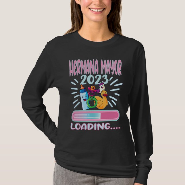 Större syster 2023 t shirt (Framsida)