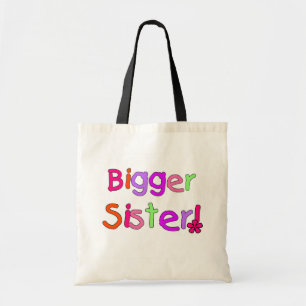 Större systerTshirts och gåvor Tygkasse