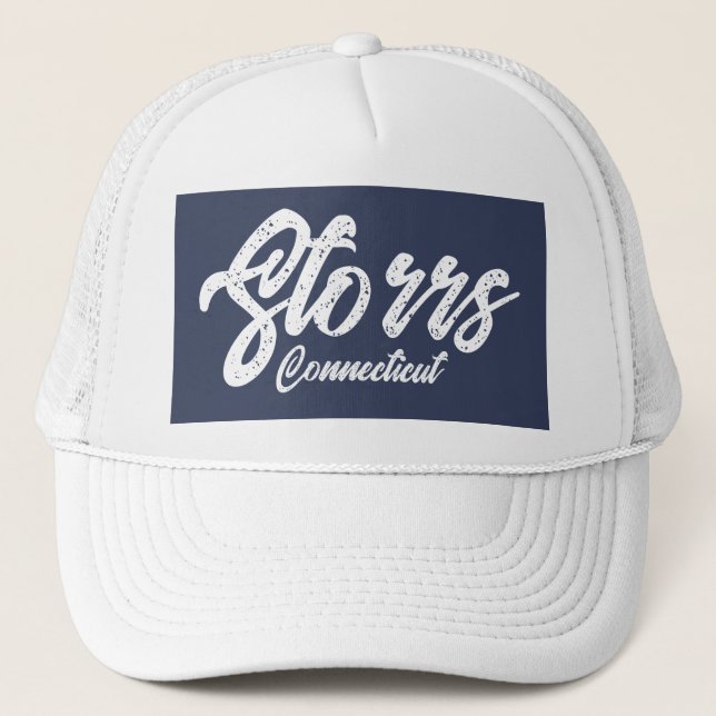 Storrs, CT REPRESENTERA T-Shirt! Keps (Framsida)