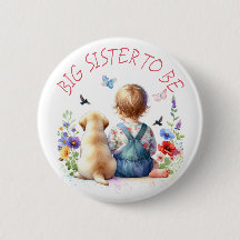 Storsister på flicka och marionettbabyskor
