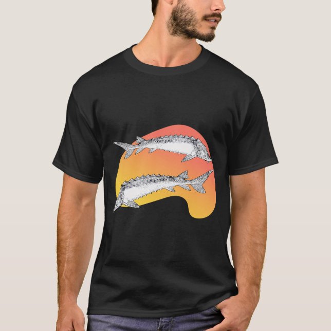Störsjösolnedgång T Shirt (Framsida)