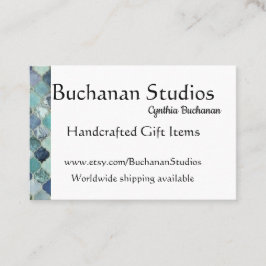 Storskalig anpassning av utmatningsbar text i euro visitkort