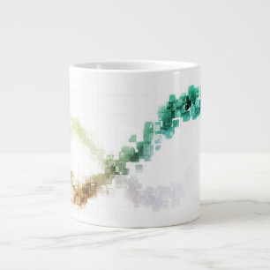 Storskalig datamäsningsanalysteknik jumbo mugg