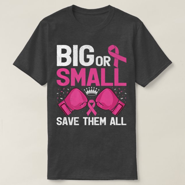 Storskalig eller liten Spara De alla är medvetna o T Shirt (Design framsida)