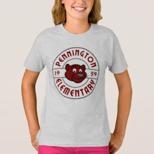 Storskalig Pennington Art Deco-Logotyp T Shirt