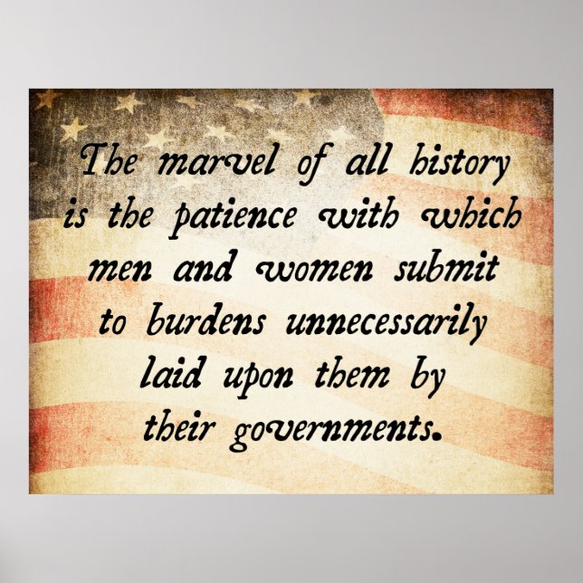 Storskalig regering poster (Framsidan)