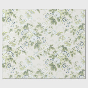 Storskalig Salvia Chintz, Cabbageros Presentpapper