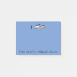 Storskaligt tonfiskfiske post-it block