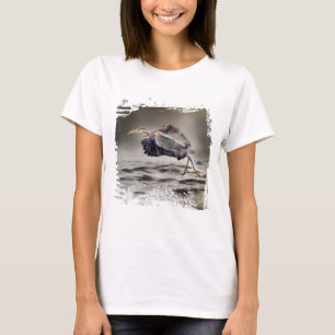 Storskarv som dansar över vattnet Vilda djur T Shirt