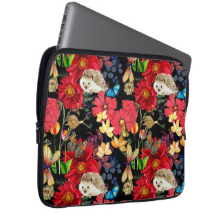 Storskog - flora & fauna mönster laptop fodral