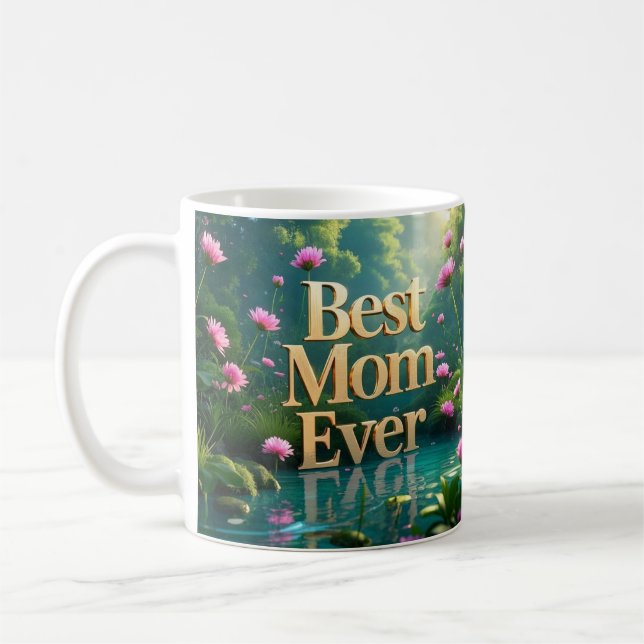 Storskog för Mors dag Kaffemugg (Vänster)