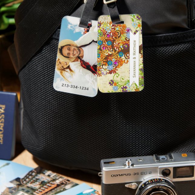 Storskog Side Gren Bröllop Bagagebricka (Skapare uppladdad)