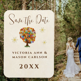 Storskog Side Gren Bröllop Magnet