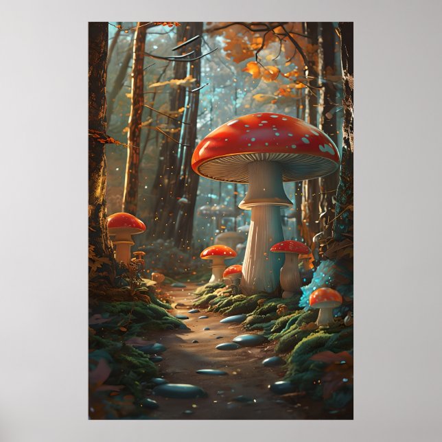 Storskog - vimisk skog poster (Framsidan)