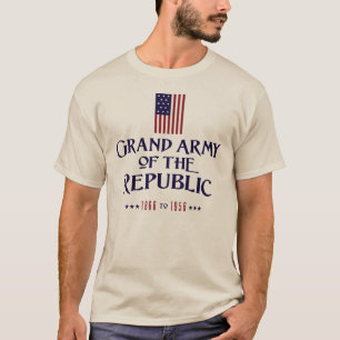 Storslagen armé av republiken - w/Flag T Shirt