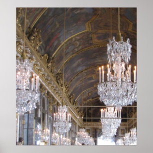Storslagen balsal, slott av Versailles Poster