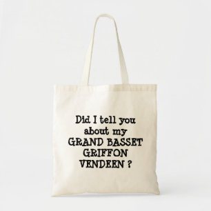 STORSLAGEN BASSET GRIFFON VENDEEN TYGKASSE