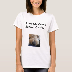 Storslagen BassetGriffon kvinna skjorta för T Shirt