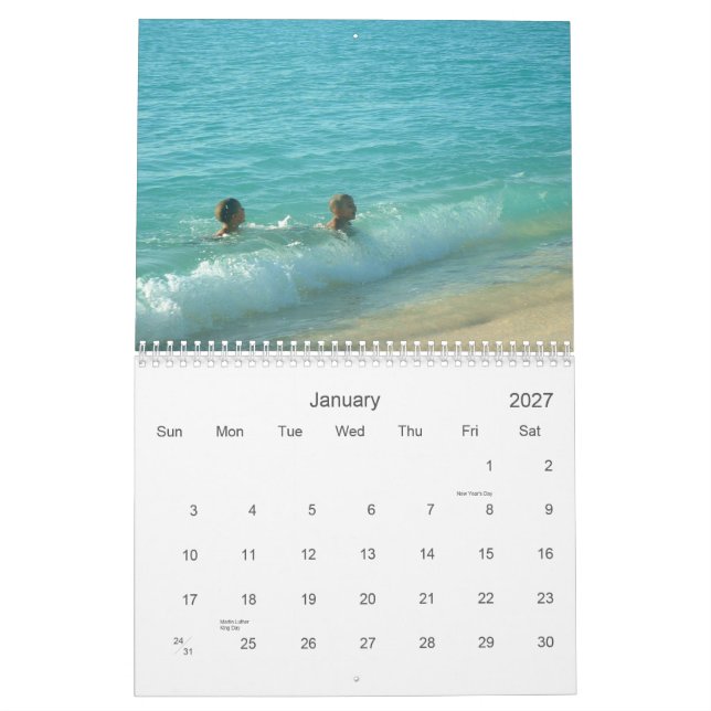STORSLAGEN CAYMAN KALENDER (Jan 2027)
