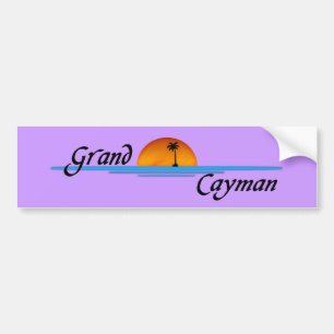 Storslagen Caymanbildekal Bildekal