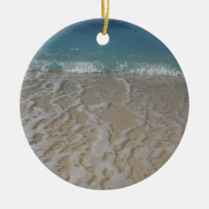 Storslagen Caymanstrand Julgransprydnad Keramik