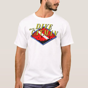 Storslagen CaymanT-tröja för dyk Tee Shirt