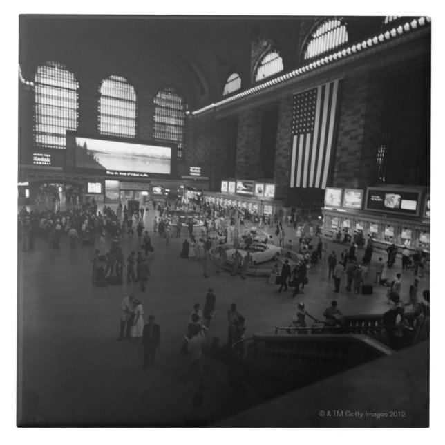 Storslagen centralstation kakelplatta (Framsidan)