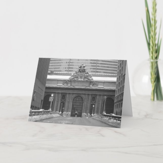 Storslagen centralstation kort (Framsida)